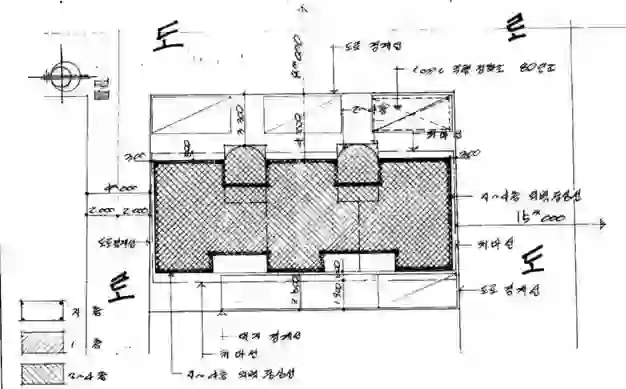 다우빌라 배치도 이미지